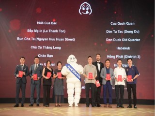 103 Nhà hàng được vinh danh trong ấn bản đầu tiên của  MICHELIN Guide Hà Nội & thành phố Hồ Chí Minh, bao gồm 4 Nhà hàng nhận Sao MICHELIN